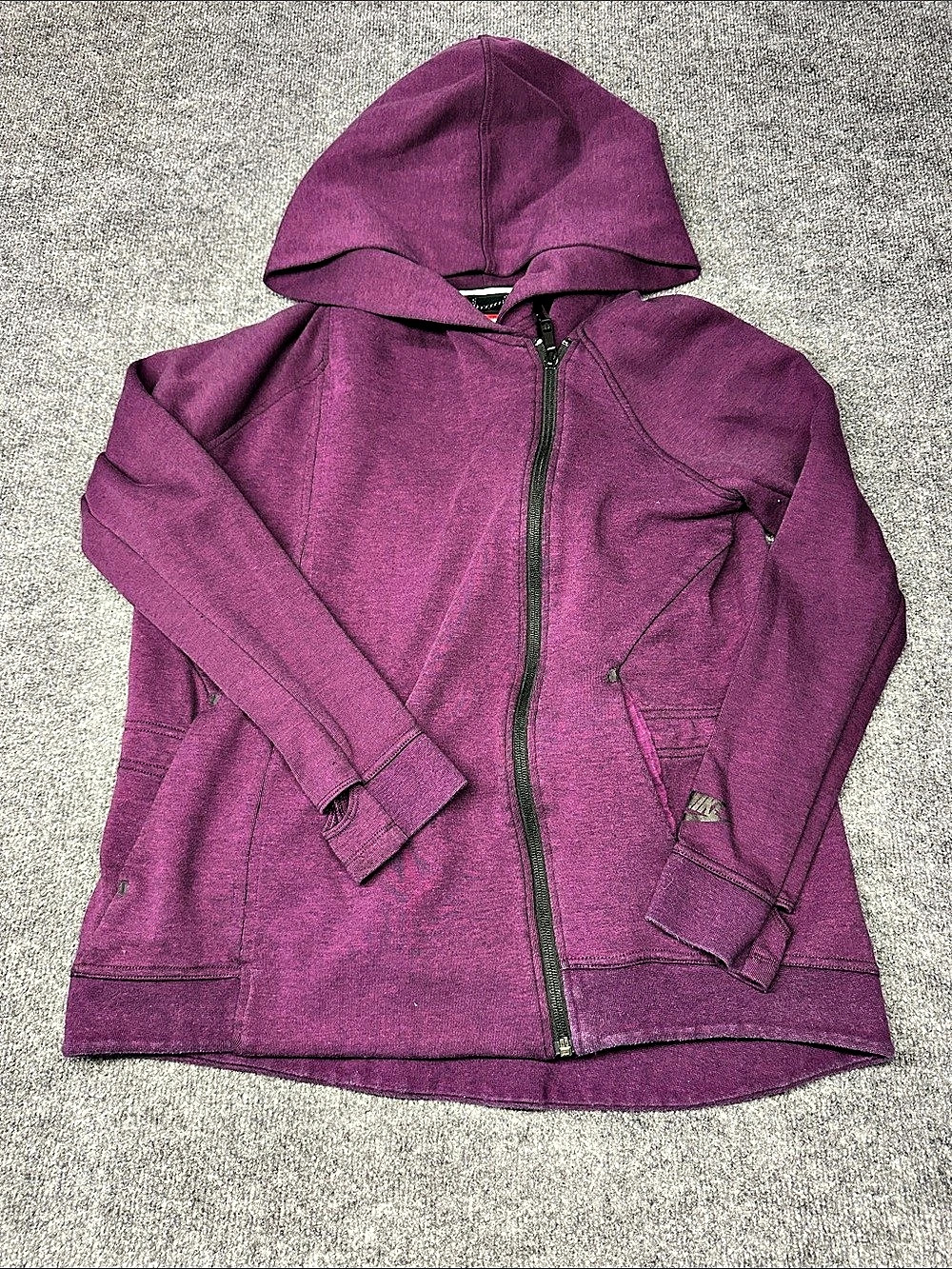 Nike Women's Hooded Full-Zip Jacket Size Medium